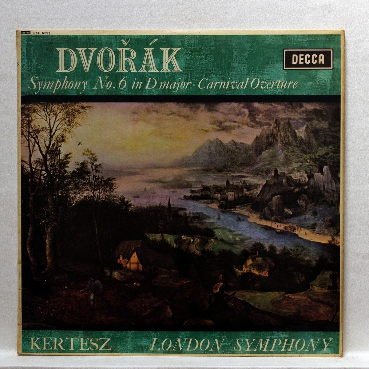SXL 6253 WBg - ISTVAN KERTESZ - DVORAK symphony no.6 DECCA LP EX