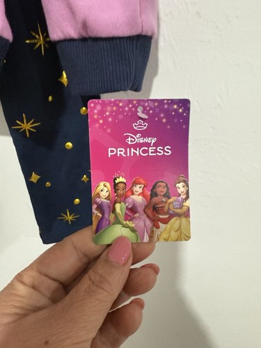 NEW with tags Disney Princess girls set size 5/6 hoodie pants leggings 5/6 - Picture 6 of 6