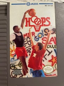 Cartucho de videojuego Hoops (Nintendo Entertainment System, 1989) - Jaleco