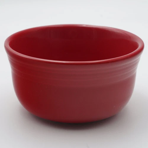 Homer Laughlin Fiesta HLC Red Porcelain 6" Gusto Bowl - Made in USA