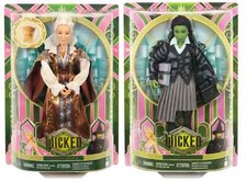 Wicked Movie 2-Pack: Madame Morrible & Elphaba At Shiz Dolls by Mattel🆕