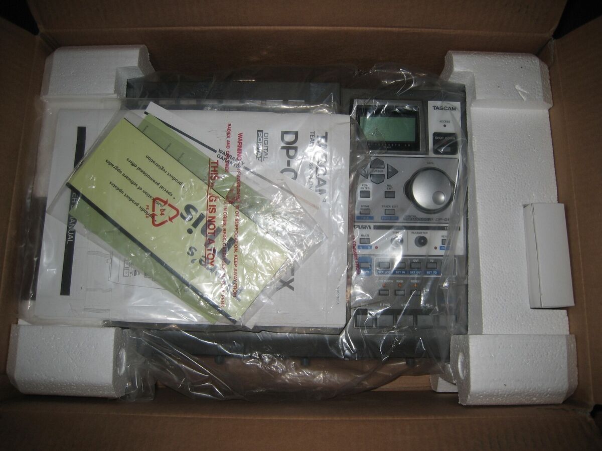 Tascam DP-01FX Digital Multi Track Recorder for sale online Tascam DP-01FX Digital Multi Track Recorder for sale online