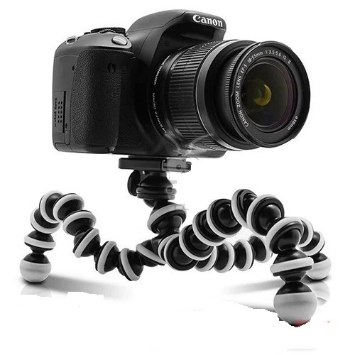 SOPORTE TRÍPODE ARAÑA FLEXIBLE TAMAÑO L ARTICULADO UNIVERSAL PARA MÓVIL Y CÁMARA - Imagen 4 de 4