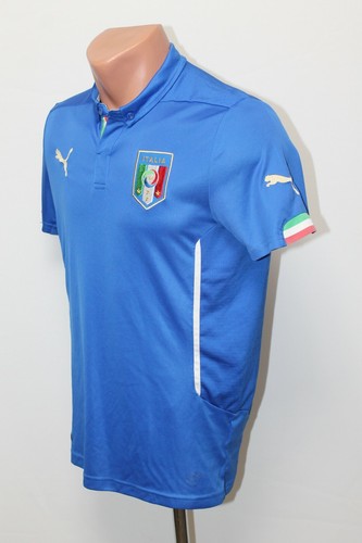 Italy Italia Football Shirt Jersey Camiseta Soccer 2014 2015 Home Size XL Youth - Picture 4 of 12