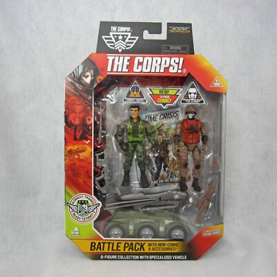 The Corps! Battle Pack 2 Figures Terra Team The Curse Specialized Vehicle