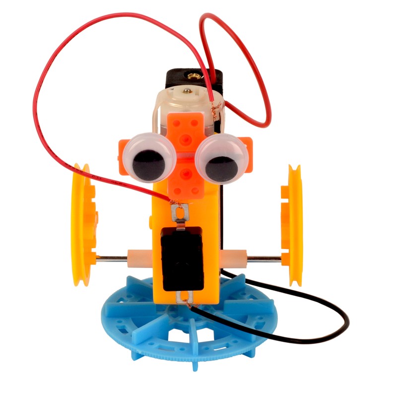 DIY Robot Model Educational Assembly Kit Science Building for Kids Gifts