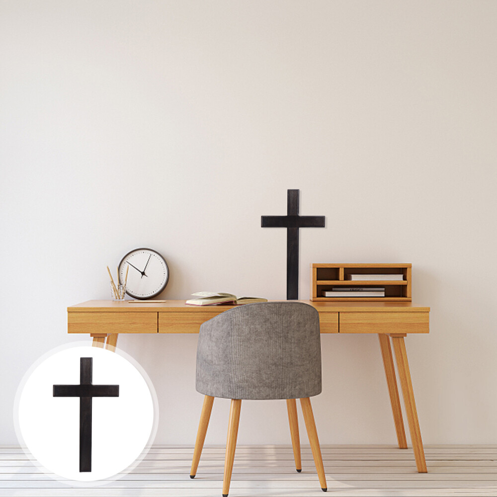 Natural Wood Cross Diy Cross Charms Wood Cross Pendant Handicraft Cross Decor