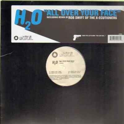 H20 All Over Your Face Vinyl Single 12inch Liquid Soul