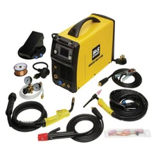 H&S AutoShot HSW-6420-03 HSM 200A MultiWeld 3-in-1 Welder, MIG, Stick, TIG