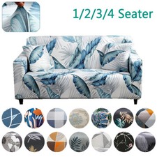 Sofa Covers High Stretch Lounge Slipcover Protector Couch Full Fitted Cover