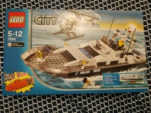 lego police boat 7899