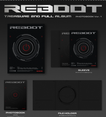 TREASURE REBOOT 2nd Full Album Photobook 3 Ver Set | eBay