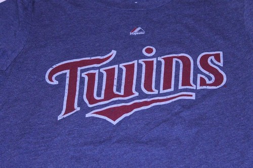 Women's Minnesota Twins Joe Mauer M Jersey T-Shirt Tee Majestic Jersey - Picture 2 of 9