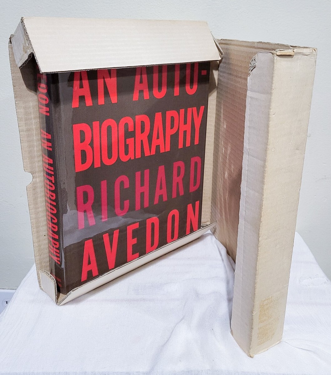 An Autobiography Richard Avedon Hardcover Book Box First An Autobiography Richard Avedon Hardcover Book Box First
