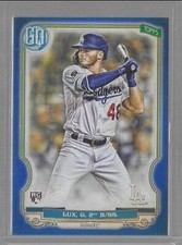 2020 Topps Gypsy Queen Chrome Box Topper- #174 Gavin Lux RC Blue Refractor /150