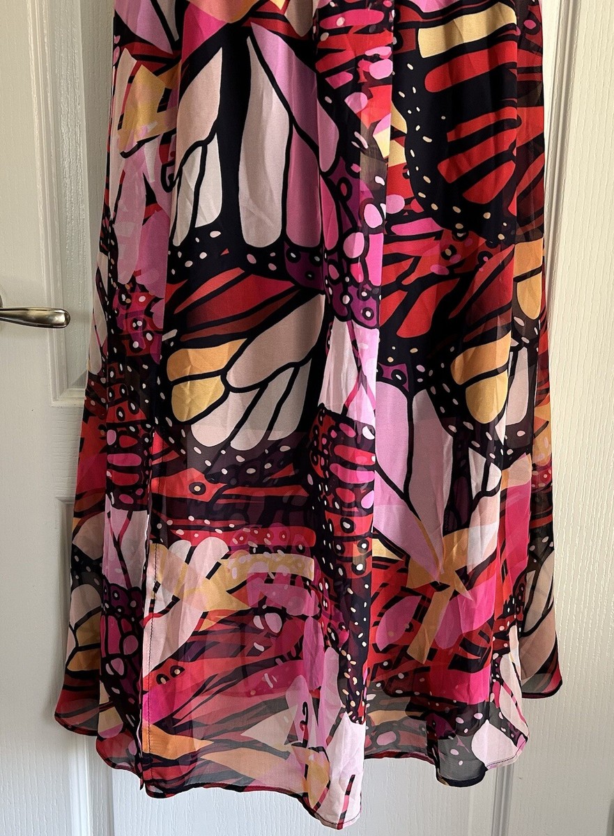 専用　Mサイズ Joseph Ribkoff 232041 Sleeveless Off Shoulder LDS Dress Multi