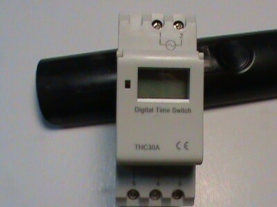 THC 30A Digital Timer Switch Programmable Electronic Time Control Switch