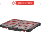 Milwaukee 4932471064 Packout Slim Organizer Koffer, Packout Modulares Aufbewahrungssystem