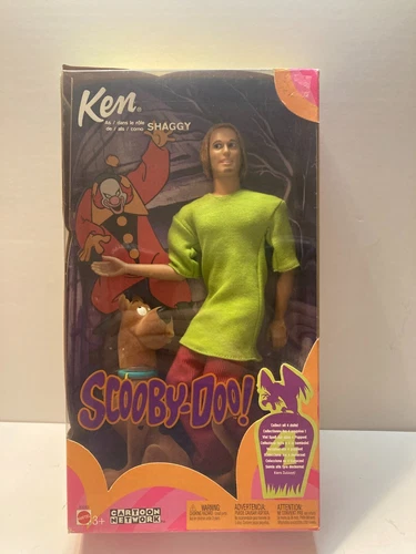 NRFB 2002 Barbie Scooby Doo Ken As Shaggy #B3282