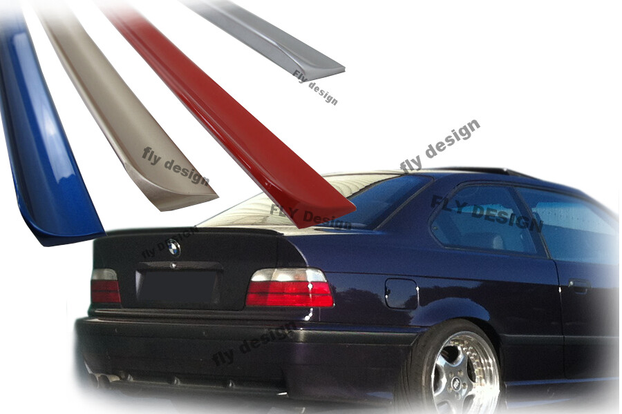 Fits for BMW E36, Spoiler Tuning Aileron Becquet Alettone Aero Painted Sapphi