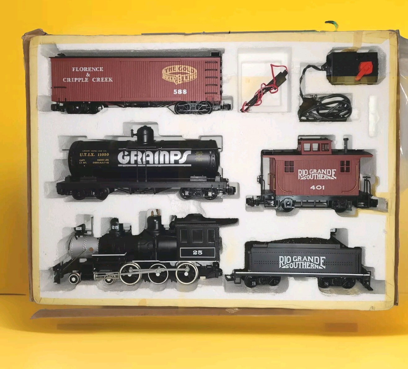 Rocky Mountain Express Train Set Bachmann Big Haulers Rocky - Main Image