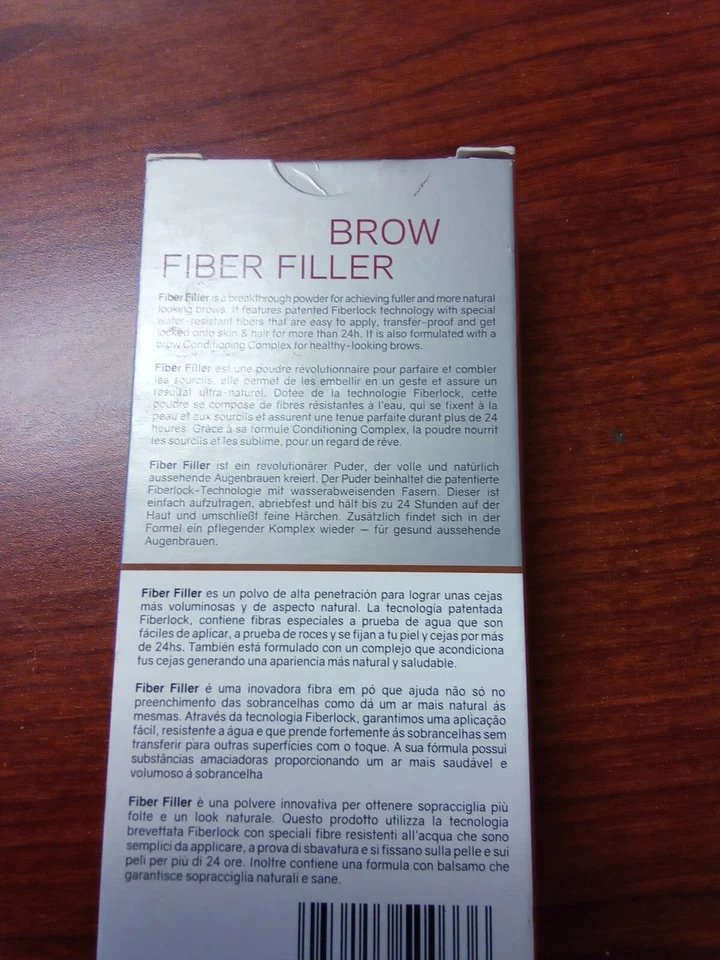 Relleno de fibra para cejas Wunder2 Wunder castaño rojizo 0,07 oz CADA lote de 2 nuevos Foto 2 de 3