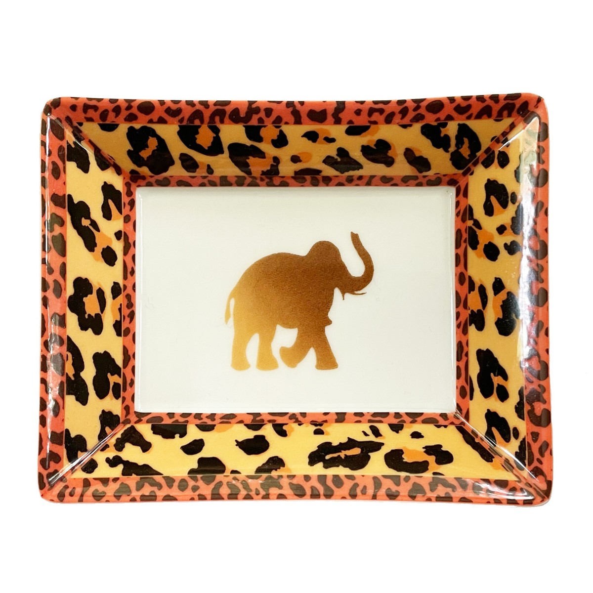 LIMOGES Porcelain Trinket Tray Elephant 