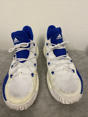 Adidas Crazy Explosive Low Mens Low Top Bsketball Sneakers Blue White 14.5 /1