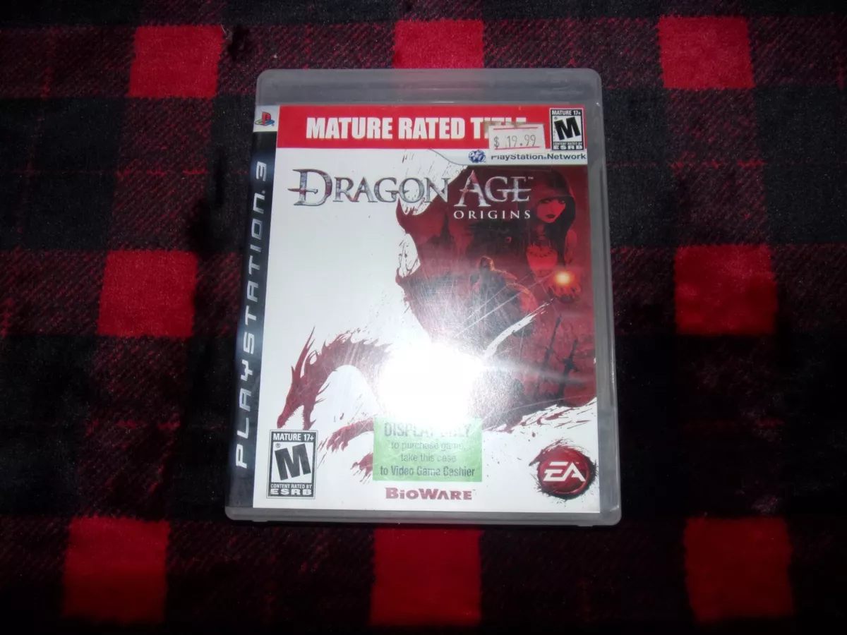 PS3 Dragon Age Origins Video Game The Dark Fantasy Epic Character Quest  COMPLETE 14633159790