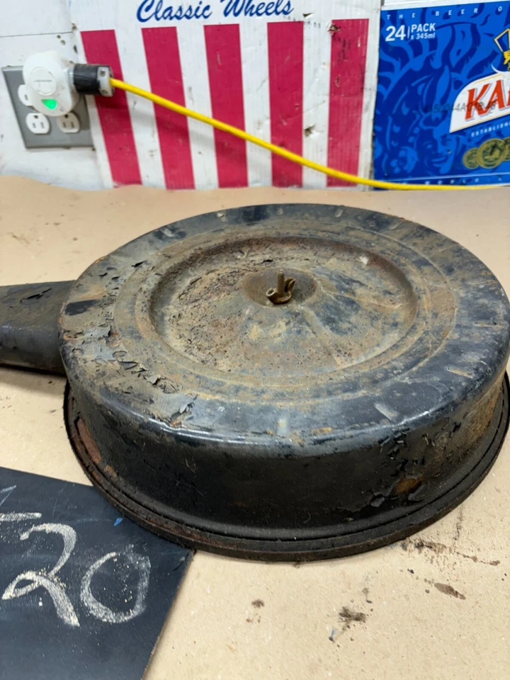 1964 年 1965 雪佛兰 MALIBU CUTLASS LEMANS 2BBL 原始设备制造商空气净化器过滤器房 ASY — 第 3/4 张图片