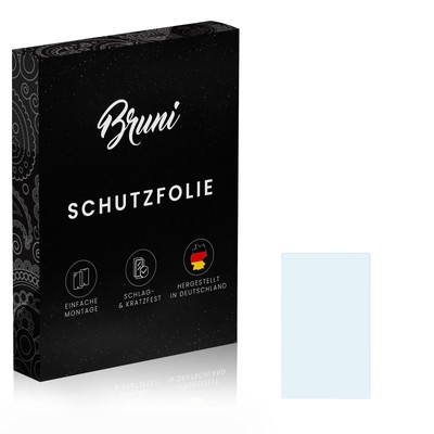 Bruni 2x Folie für Topdon Phoenix Lite 3 Schutzfolie Displayschutzfolie