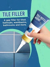 1Pc Mold & Water-Resistant Tile Caulk - Long-Lasting Bathroom Sealant - NEW