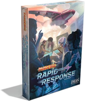 Z-Man Games Pandemic Rapid Response Family Board Game New Sealed