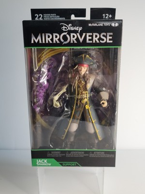 McFarlane Toys Disney Mirrorverse Jack Sparrow 7 Inch Figure Pirates Carribean