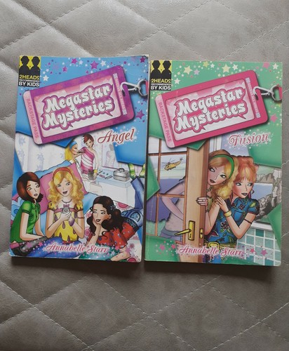 Annabelle Starr Books: Megastar Mysteries Angel and Fusion