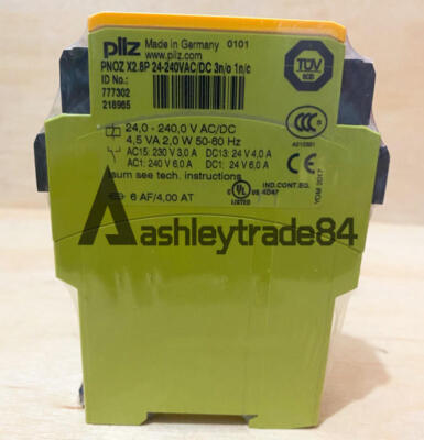 1PC New PILZ 777302 PNOZ X2.8P Safety Relay | eBay