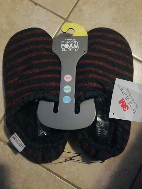 primark memory foam flip flops