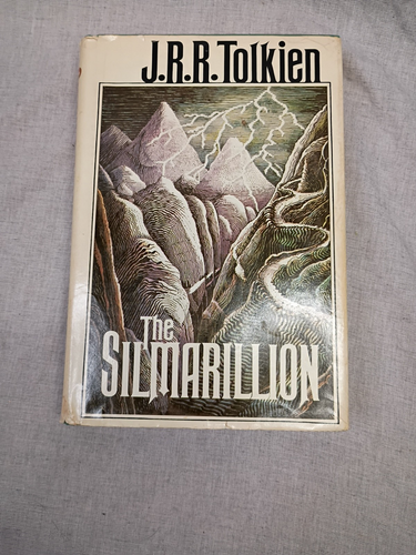 Silmarillion J. R. R. Tolkien 1977 Hardcover First American Printing Map intact