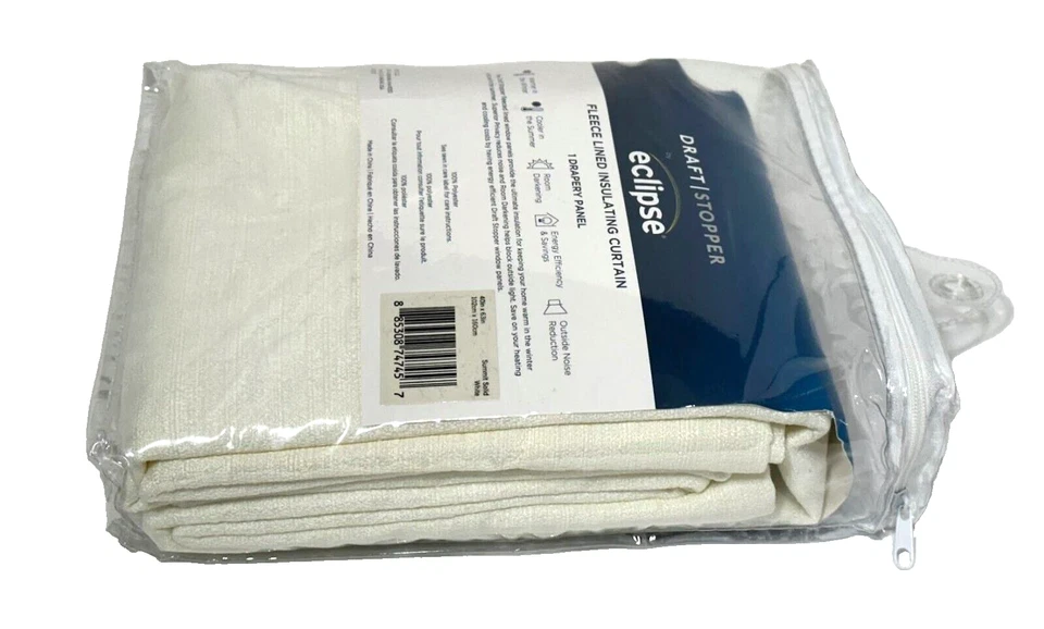 Eclipse Room Darkening Curtains Summit Solid 40" x 63" Thermal Single Panel - Image 4 of 4