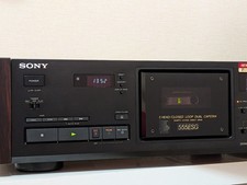 SONY TC-K555ESG 3-Head Stereo Cassette Deck w/ Remote Tested In Japan TB01 14.0