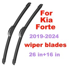 For Kia Forte 2019-2024 Windshield Wiper Blades 26 In16 In All-season Front Oem