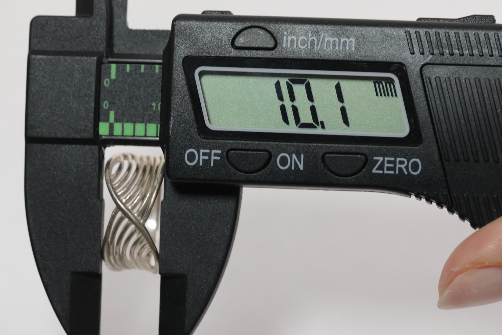 Signed Half Twisted 925 Solid Sterling Silver Rin… - image 4