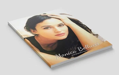 Monica Bellucci Brief Biography Photo Book in 2 versions soft/hardback