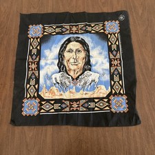 VTG Bandana Native American RN#16463 Buffalo Made in USA