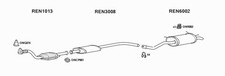 Exhaust System for Renault Megane F9Q744 Classic DTi 1.9 2000-2001 Euro 3