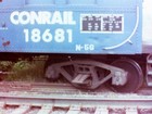 CONRAIL 18681, N5G, EX LV 95096, (3) 4X6 PRINTS. — photo 3