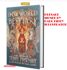 Product Image: Signed Paul Kidby The Discworld Bestiary UK First PRESALE Terry Pratchett