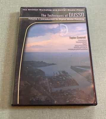 the Techniques of Dusso Volume 1 Introduction to Digital Matte Painting DVD