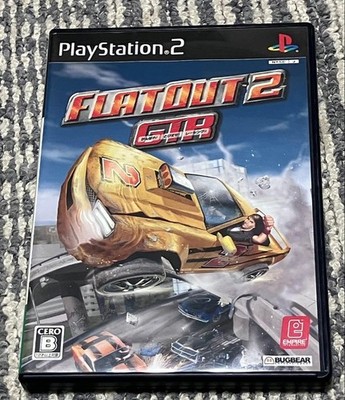 Flatout 2 GTR 2007 PlayStation 2 PS2 Gebraucht Getestet Japanisch Version mit...