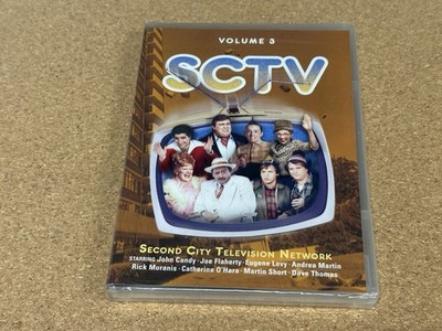 NEW & SEALED SCTV - Volume 3 DVD Second City Television Network Levy Candy